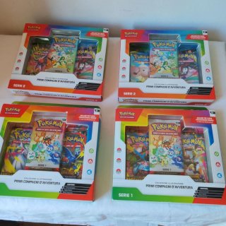 Lotto 4 Collezione Pokémon Primi Compagni Avventur