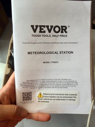 Estación Meteorológica VEVOR 7 en 1 Inalámbrica