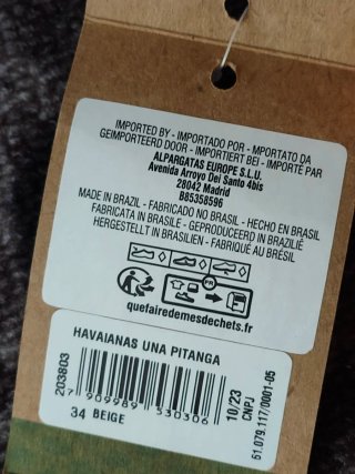 Sandalo havaianas una pitanga