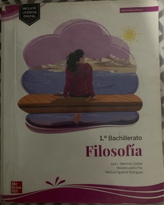 Filosofía 1.º Bachillerato