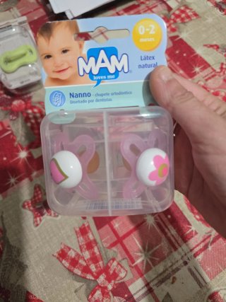 Chupetes MAM Nanno 0-2 meses Látex
