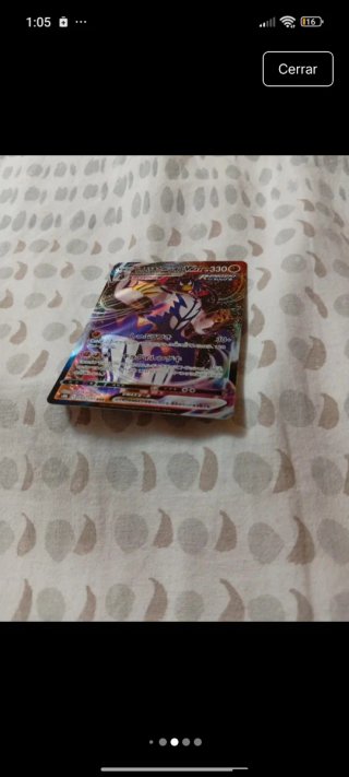 Carta Pokémon Urshifu VMAX 330 HP