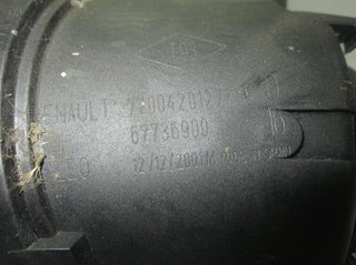 Renault 1307640 faro antiniebla 7700420127 scenic