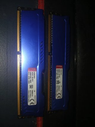 2x Kingston HyperX Fury DDR3 4GB RAM