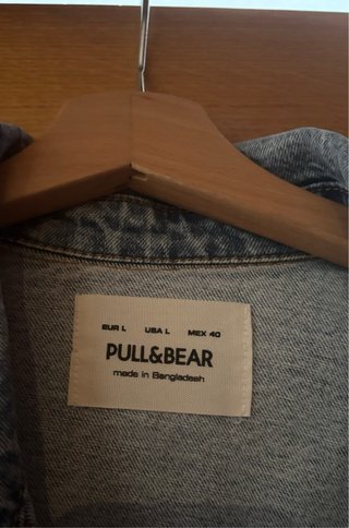 Cazadora vaquera Pull&Bear azul