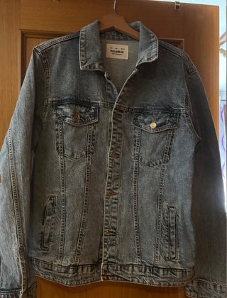 Cazadora vaquera Pull&Bear azul