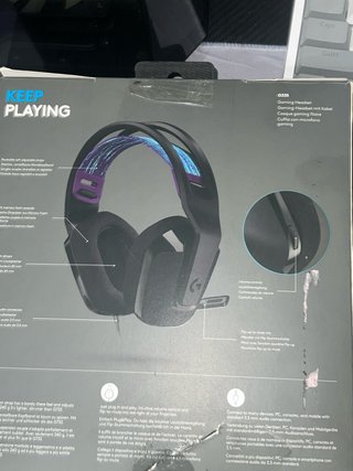 Cascos Gaming Logitech.