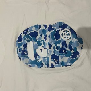 Camiseta BAPE Talla S Camuflaje Azul