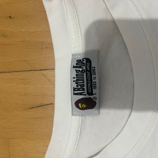Camiseta BAPE Talla S Camuflaje Azul