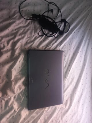 Sony Ordenador Portátil Plata