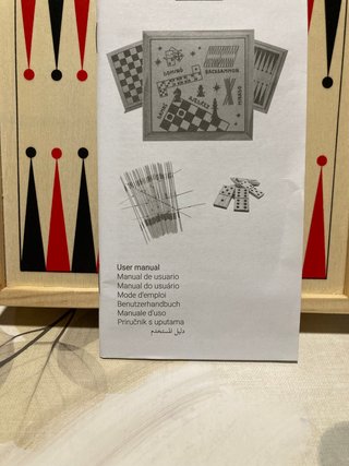 Juego de mesa 5 en 1