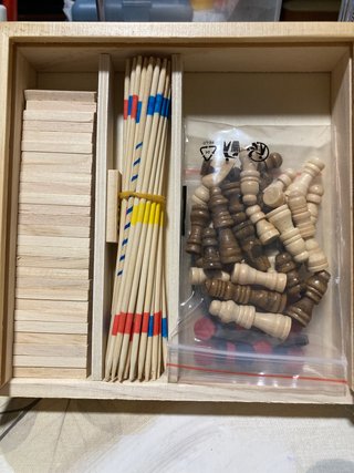 Juego de mesa 5 en 1