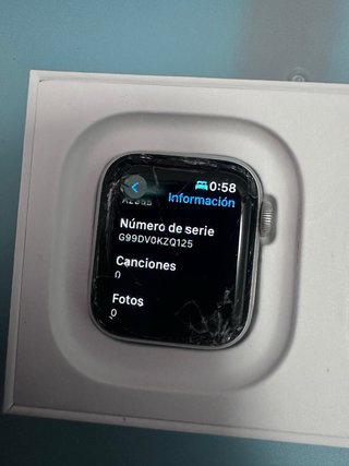 Apple Watch SE LTE A2355 Plata KZQ125