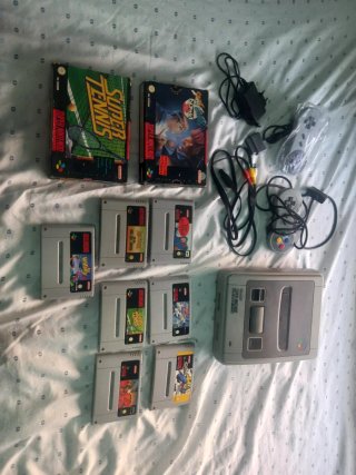 Pack Super Nintendo SNES + Juegos