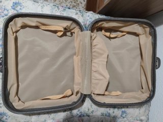 Bolso gris vintage