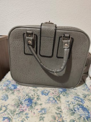 Bolso gris vintage