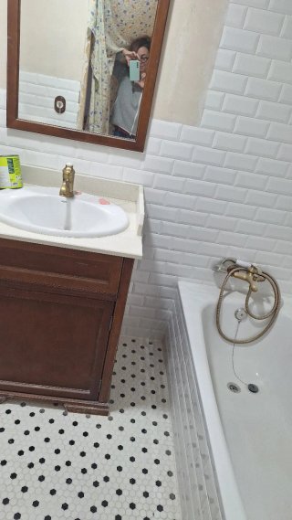 Malla de azulejo hexagonal para baño/cocina