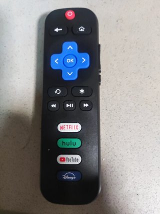 Mando a distancia Smart TV Netflix YouTube Roku.