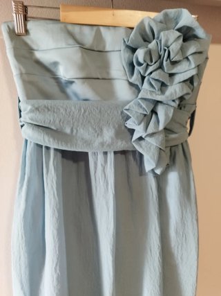 Vestido de fiesta con bolero.