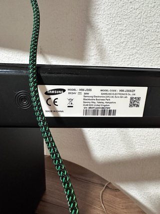 Barra Sonido Samsung HW-J355 Negra
