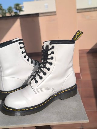 Botas Dr. Martens blancas n 38