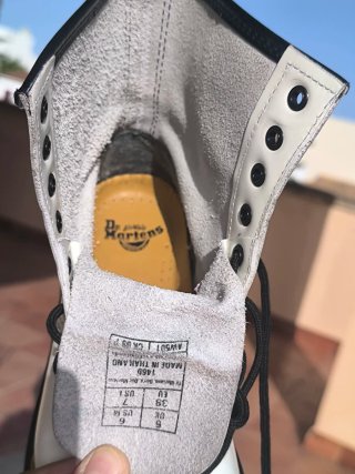 Botas Dr. Martens blancas n 38