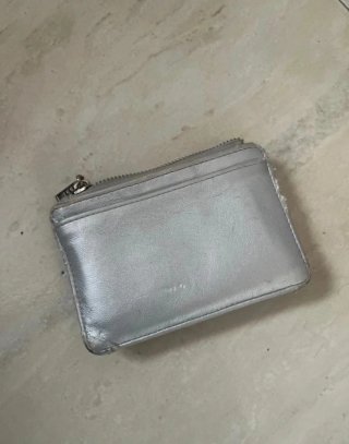 Monedero Misako plateado