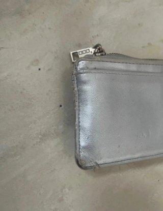 Monedero Misako plateado