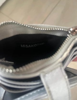 Monedero Misako plateado