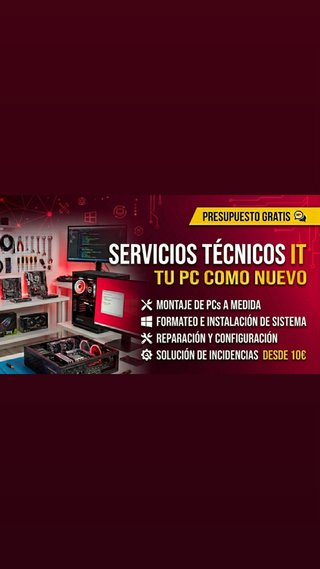 Servicios Informáticos | Montaje ordenadores