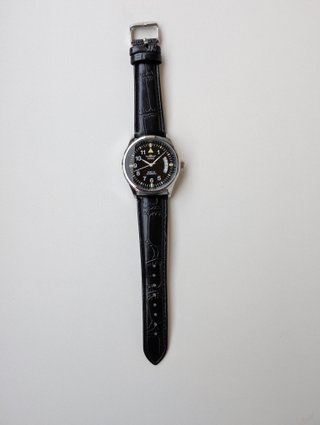 Reloj Winner Mark XV Automático Negro/Plata