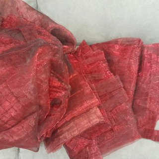 Tende organza bordeaux