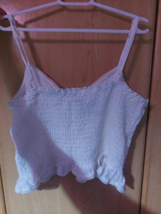 Top peplum talla M
