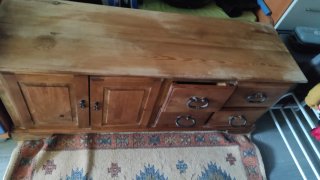 Aparador / Mueble TV de Madera Maciza Rustica
