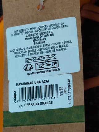 Sandalo infradito Havaianas una Acai