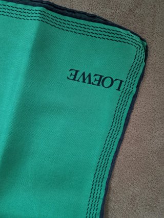 Pañuelo Seda Loewe Polo