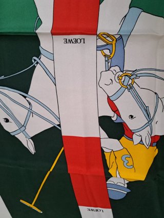Pañuelo Seda Loewe Polo