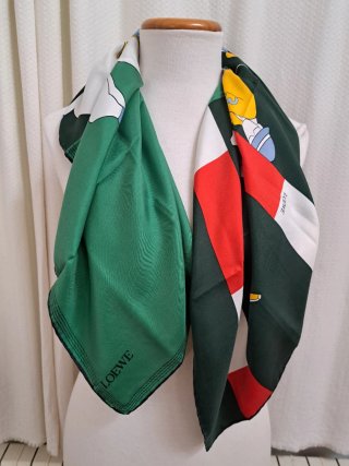 Pañuelo Seda Loewe Polo