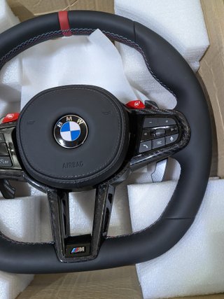 Volante BMW M Performance Carbono Couro