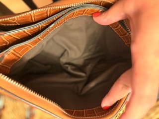 Bolso mujer Parfois piel y ante