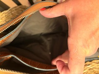 Bolso mujer Parfois piel y ante