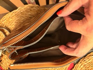Bolso mujer Parfois piel y ante