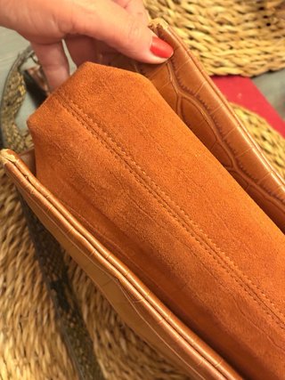Bolso mujer Parfois piel y ante