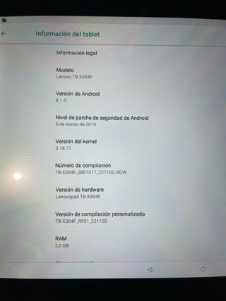 Tablet Lenovo