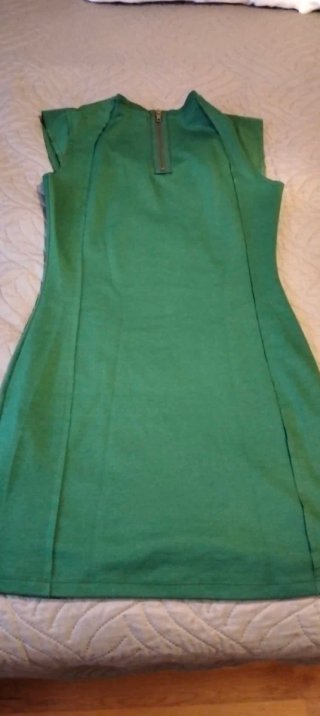 Vestido Desigual verde estampado