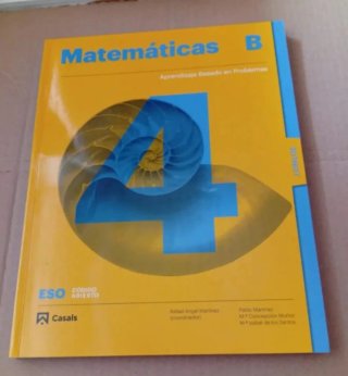SIN ESTRENAR Matemáticas B 4 ESO Casals
