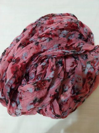 Foulard donna fantasia floreale