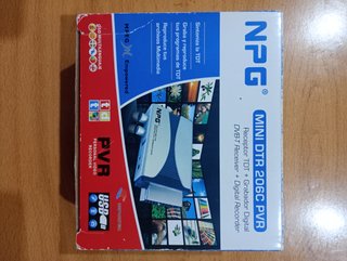 Receptor TDT NPG Mini DTR 206C PVR (DVB-T)