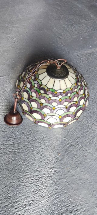Lámpara colgante estilo Tiffany