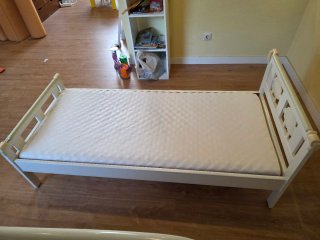 Cama infantil Ikea Kritter blanca